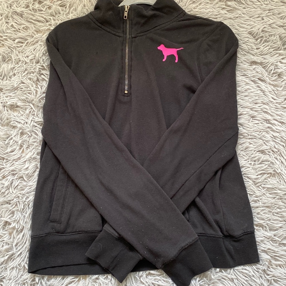 Pink 1/4 zip